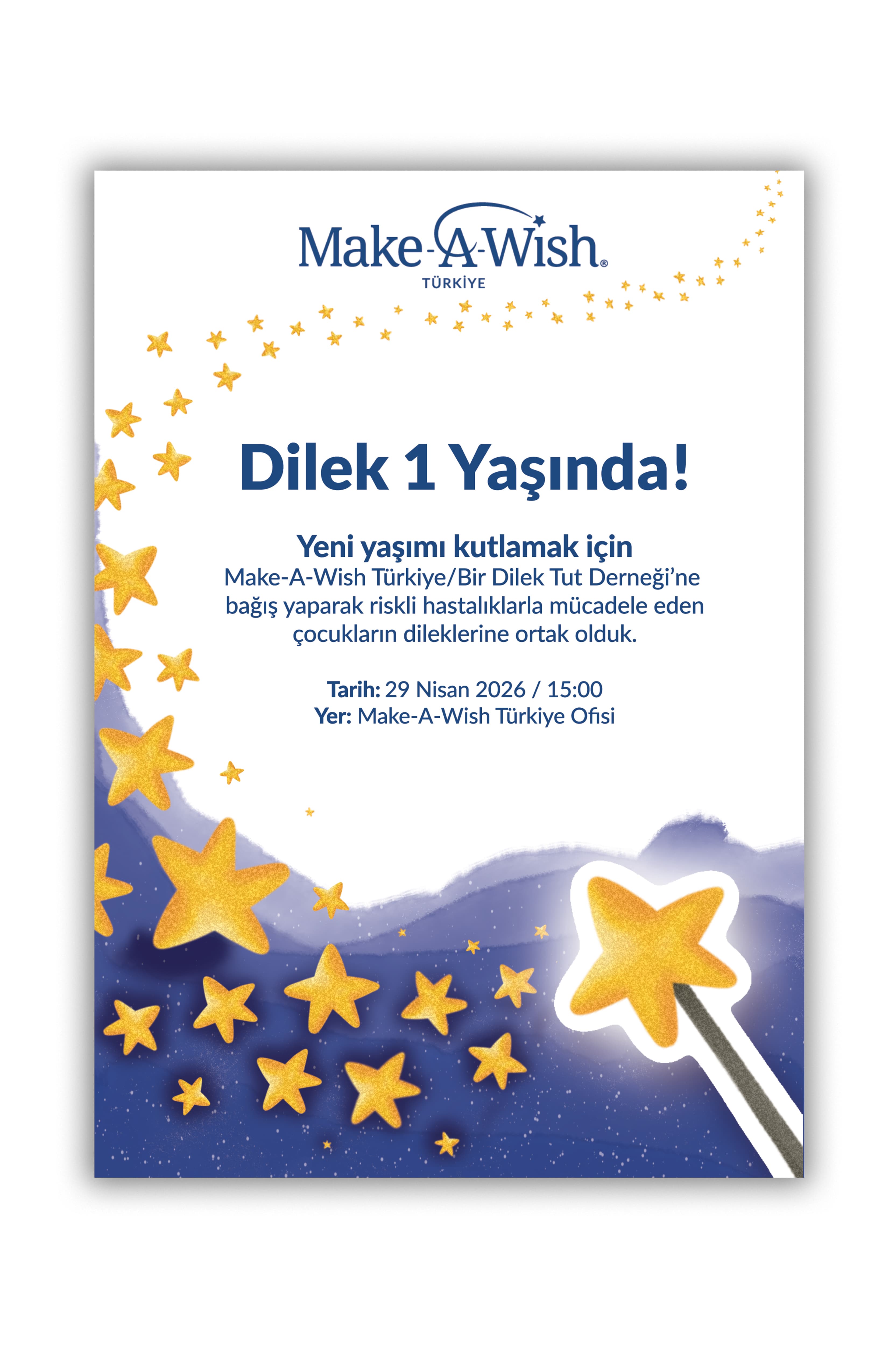 Peri Tozu - Özel Gün Davetiye